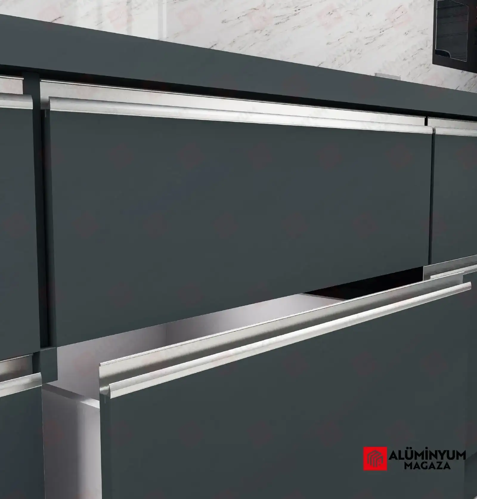 Alüminyum Entegre Kulp Profilleri