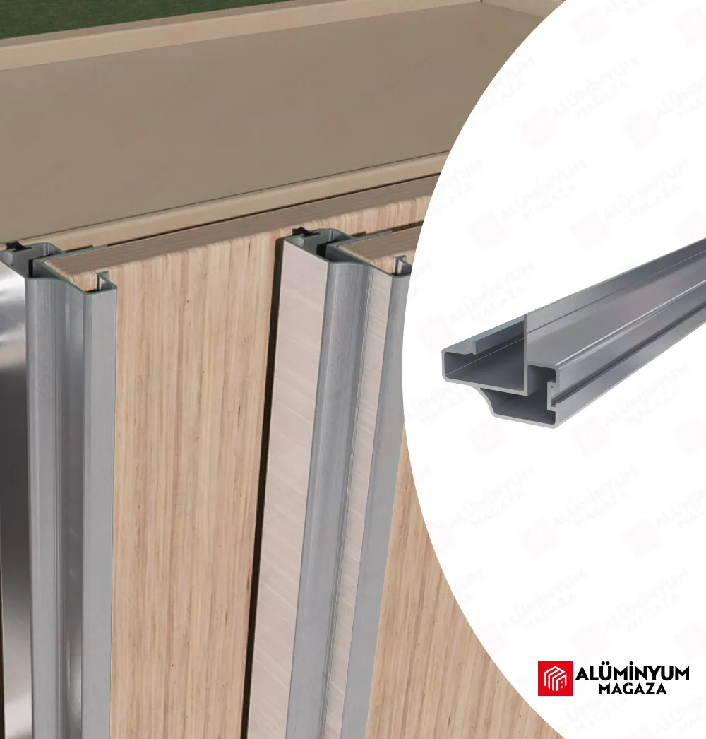 Alüminyum Gömmeli Tip Boy Kulp 