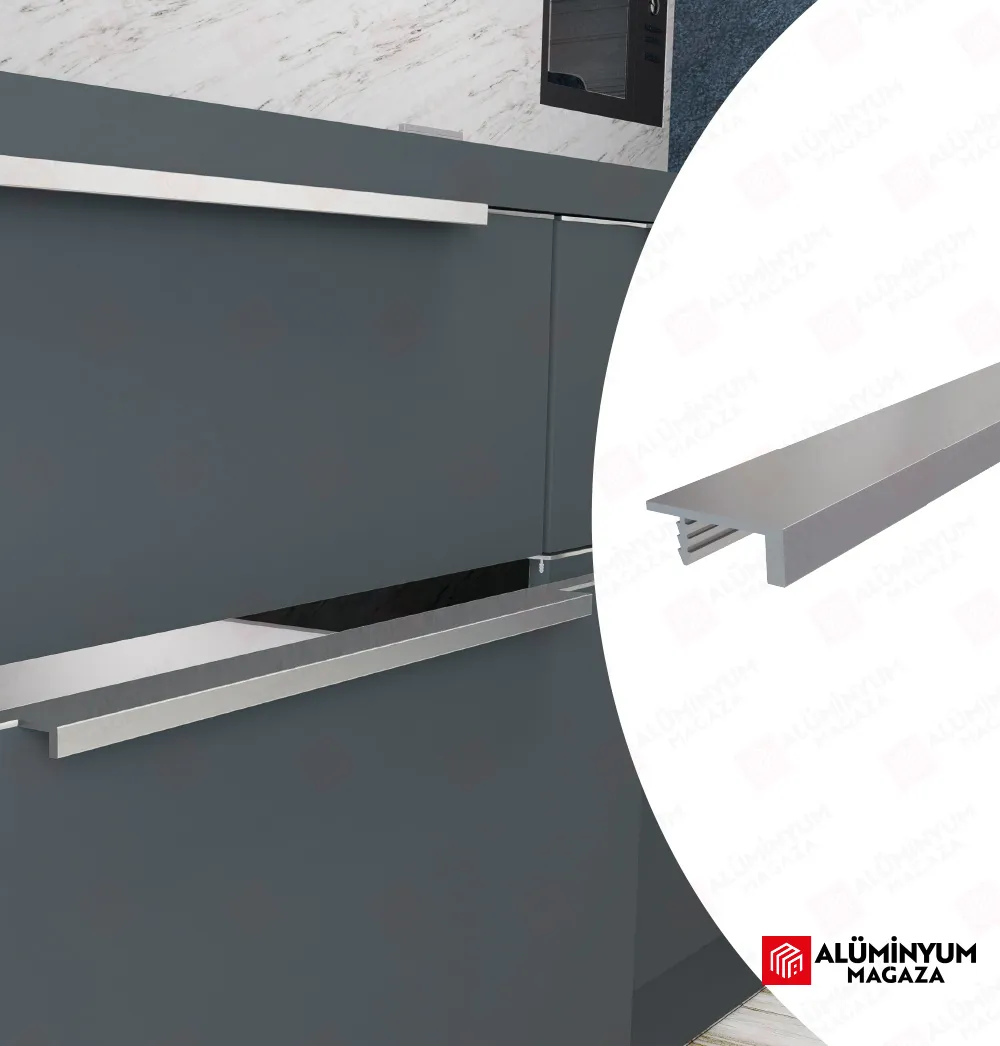 Alüminyum L Tipi Boy Kulp 