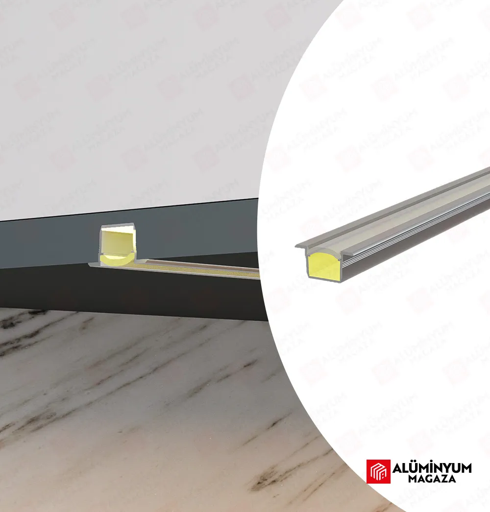 Alüminyum Led Profilleri 6008