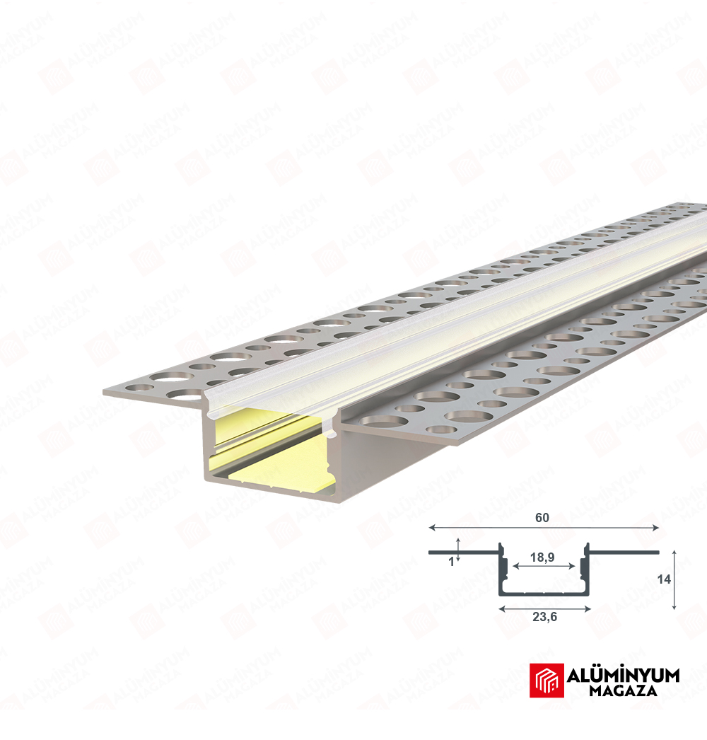 Alçıpan Led Profili 6021