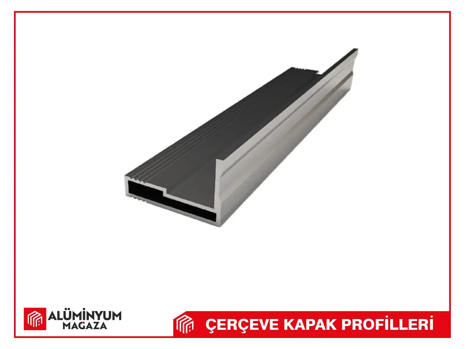ALM 4098 Çerçeve Kapak Profil