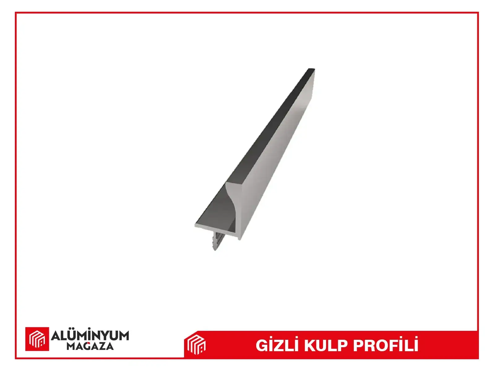 ALM 4035 Gizli Fitilsiz Kulp Profil