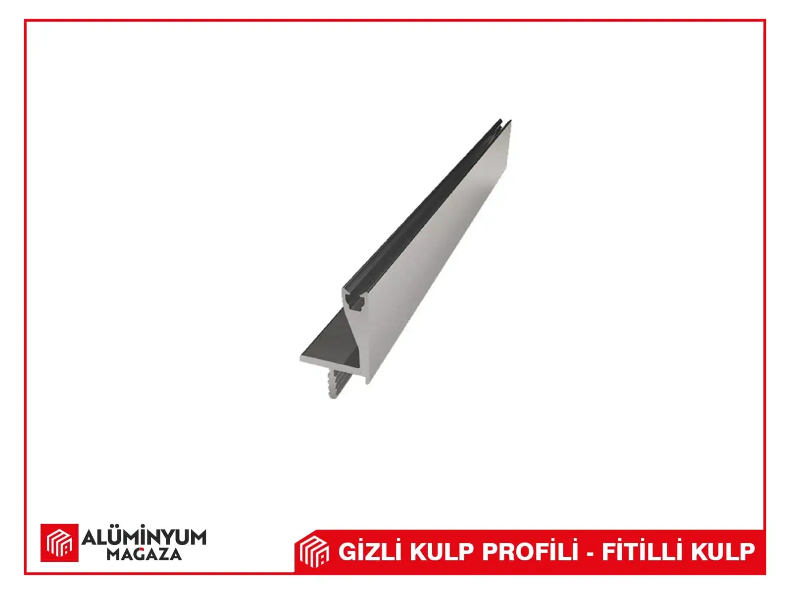 ALM 4032 Gizli Kulp Profili Fitilli Kulp