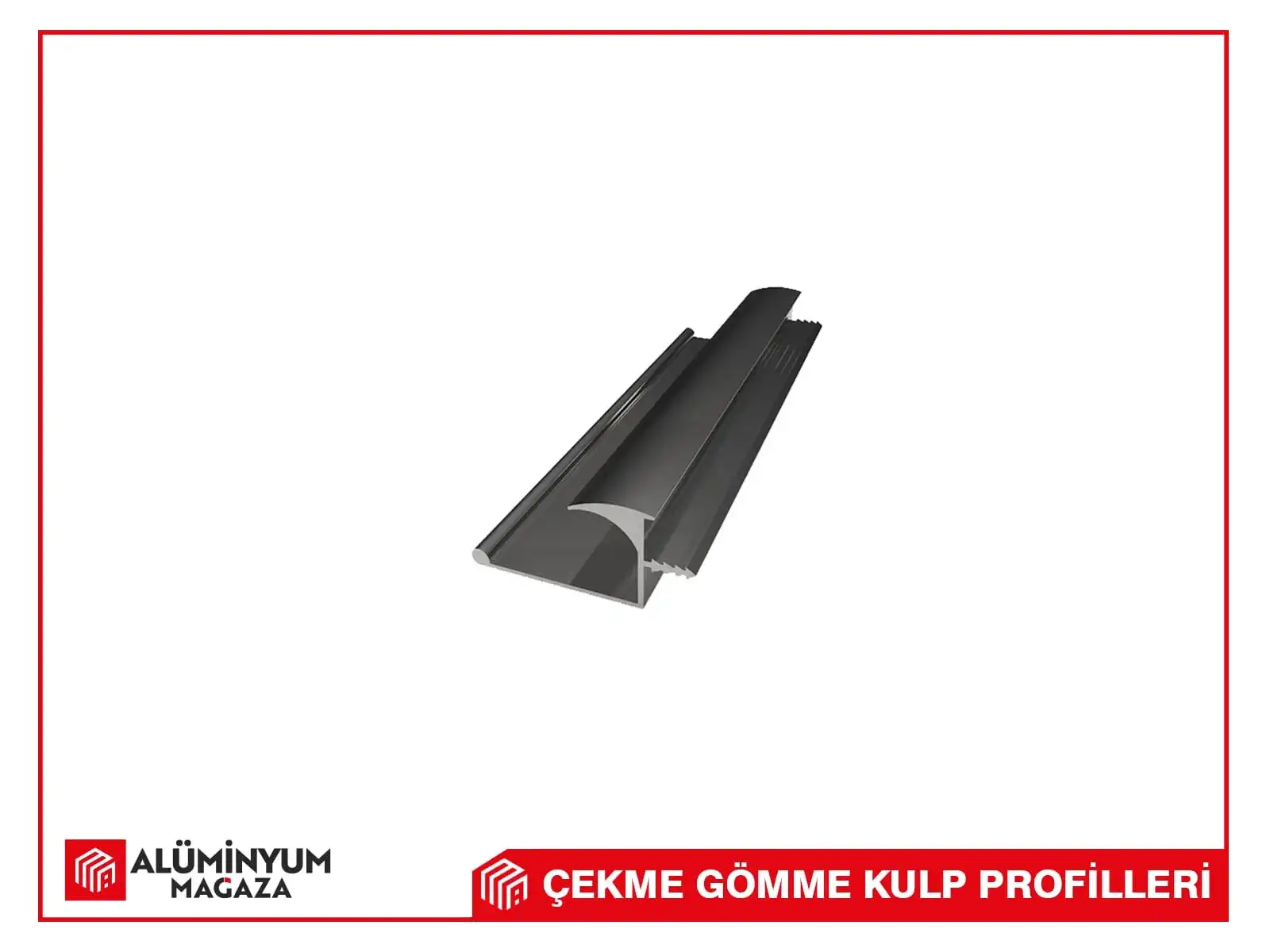 ALM 4024 Çekme Gömme Kulp Profil